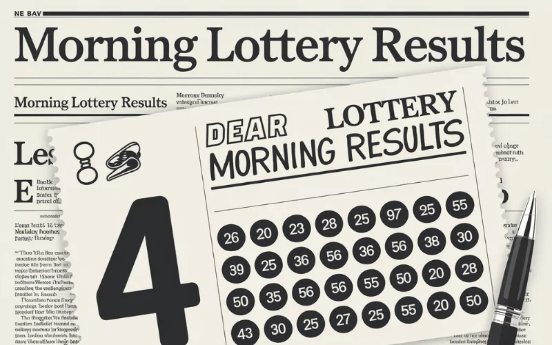 morning lottery result